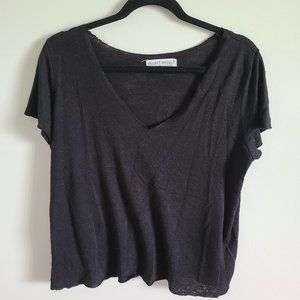 Black Knit Urban Outfitter short sleeve Tshirt